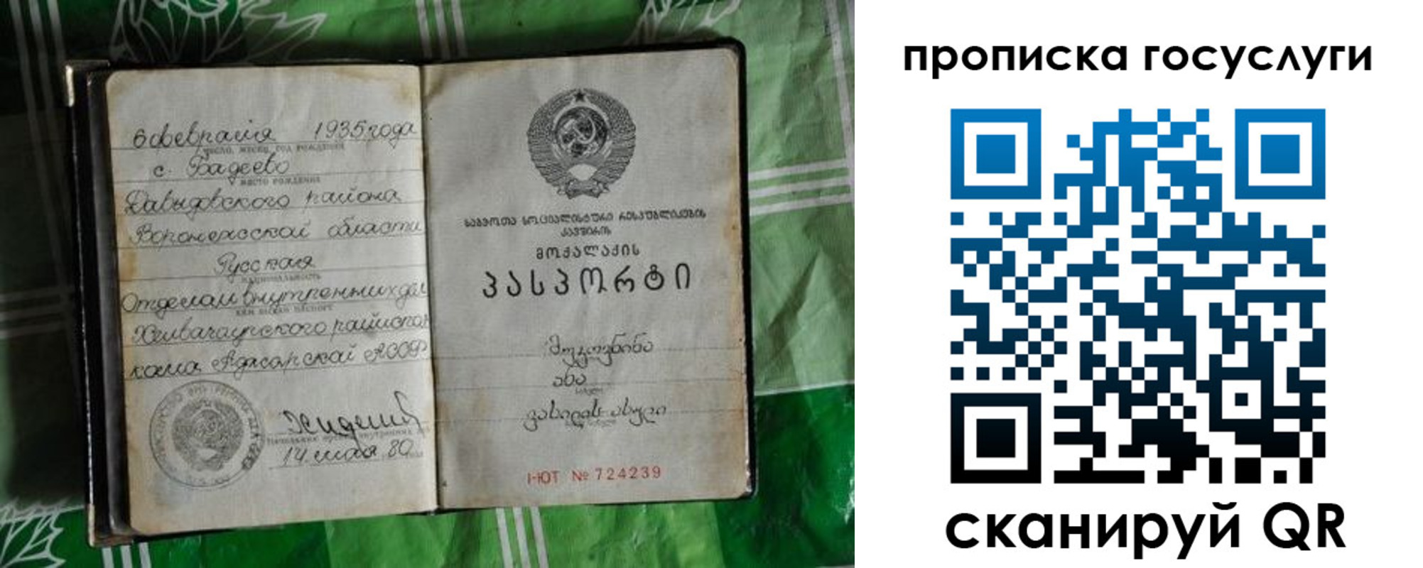 прописка паспорт в Могочи